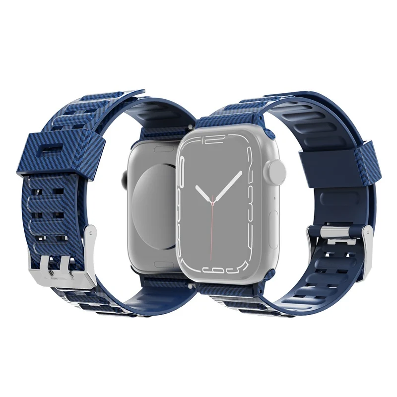 Sehr schön Apple Watch Series 7 41mm Silikon / TPU armband