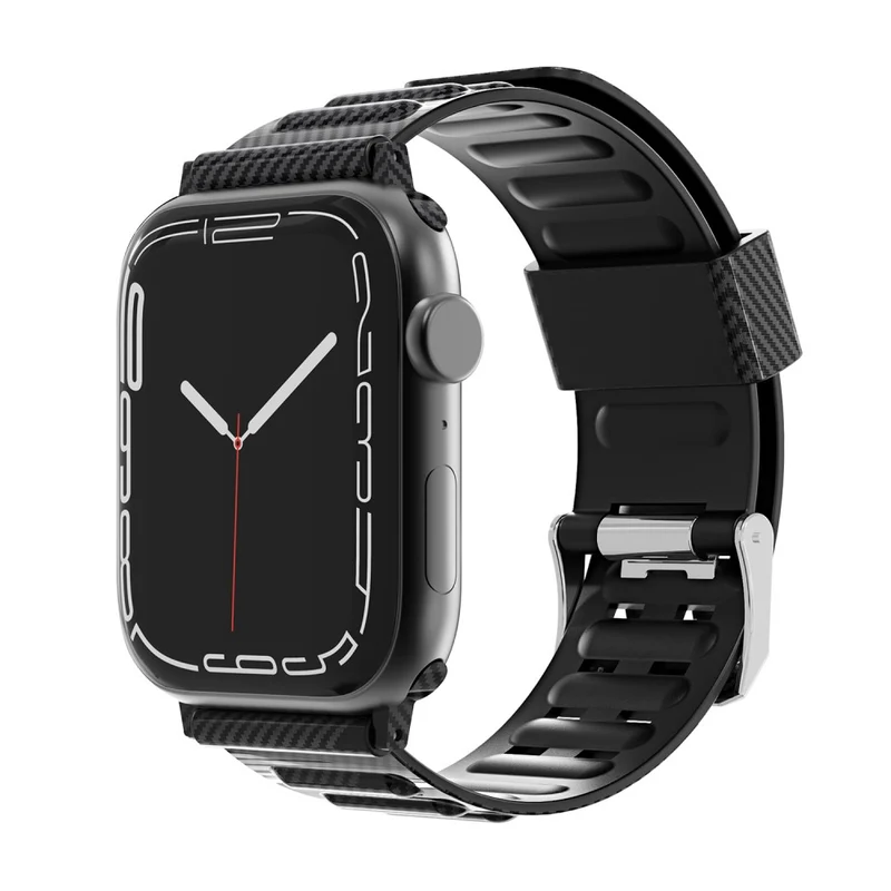 Sehr schön Apple Watch Series 7 41mm Silikon / TPU armband