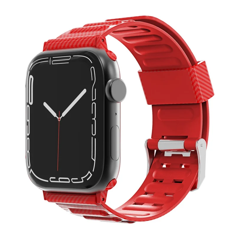 Sehr schön Apple Watch Series 7 41mm Silikon / TPU armband