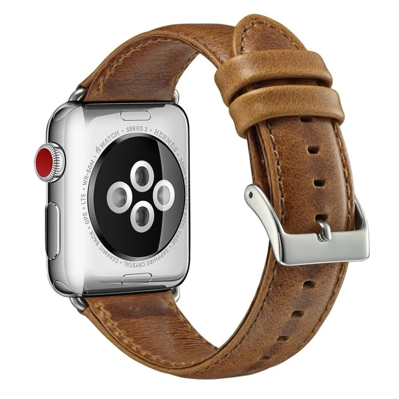 Mega gut Apple Watch Series 4 40mm Echtes Leder armband