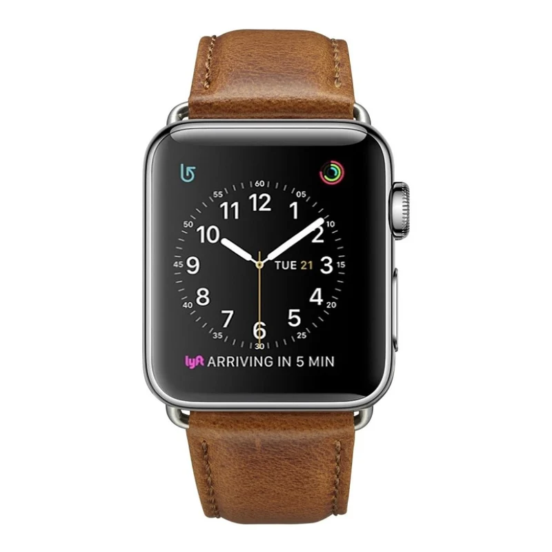 Mega gut Apple Watch Series 4 40mm Echtes Leder armband