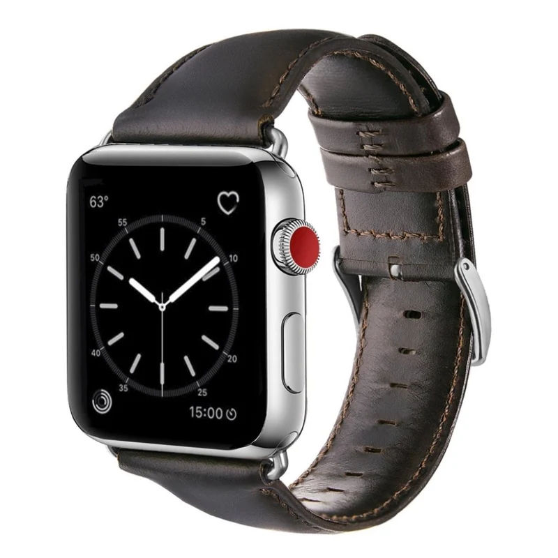 Mega gut Apple Watch Series 4 40mm Echtes Leder armband