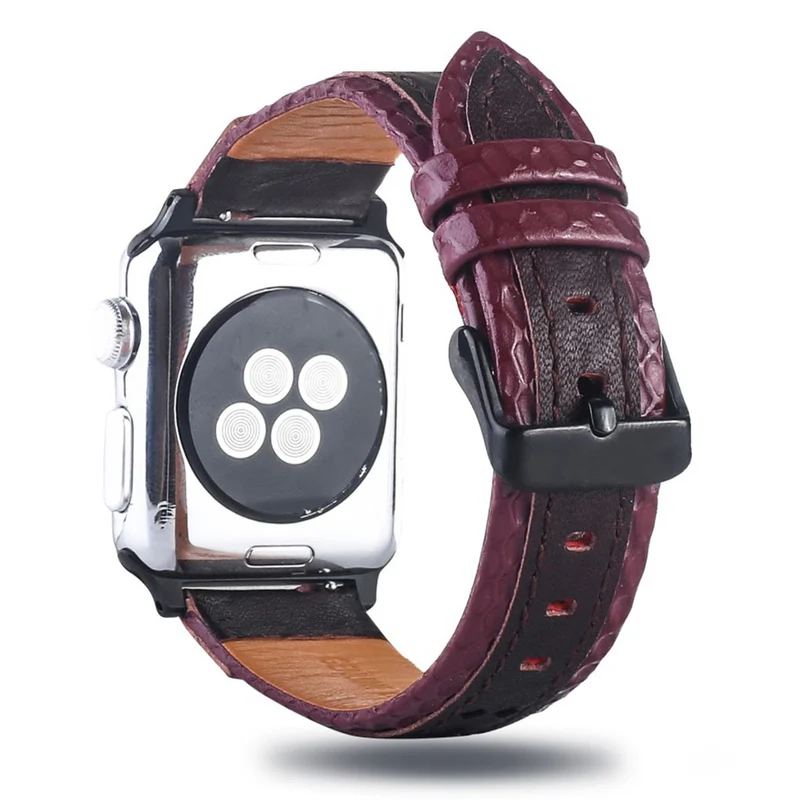 Robust Apple Watch Series 4 40mm Echtes Leder armband