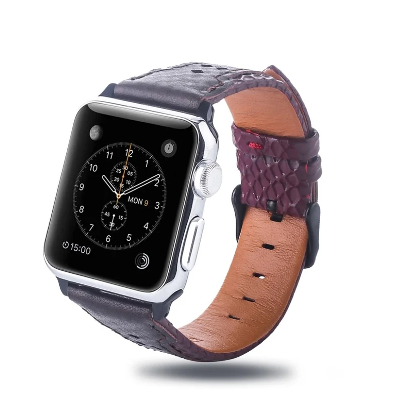 Robust Apple Watch Series 4 40mm Echtes Leder armband