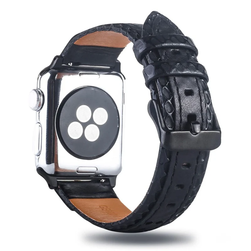 Robust Apple Watch Series 4 40mm Echtes Leder armband