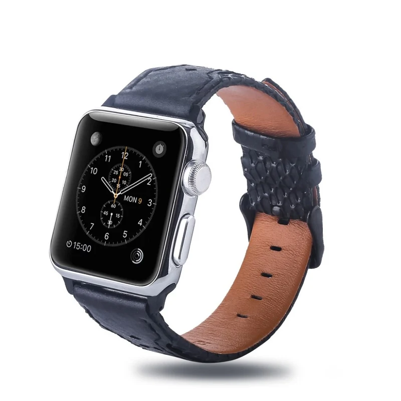 Robust Apple Watch Series 4 40mm Echtes Leder armband