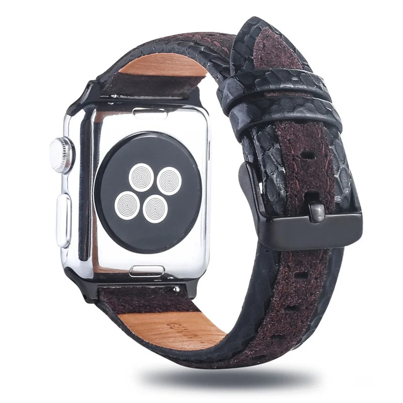 Sehr haltbar Apple Watch Series 4 40mm Echtes Leder armband