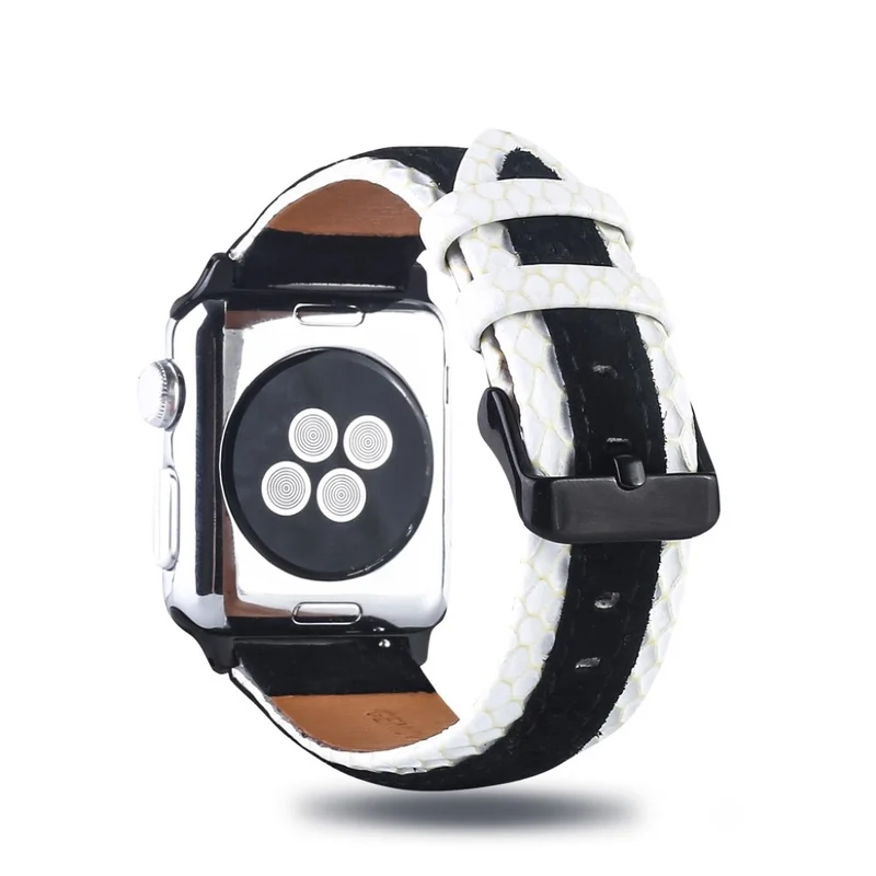 Sehr haltbar Apple Watch Series 4 40mm Echtes Leder armband