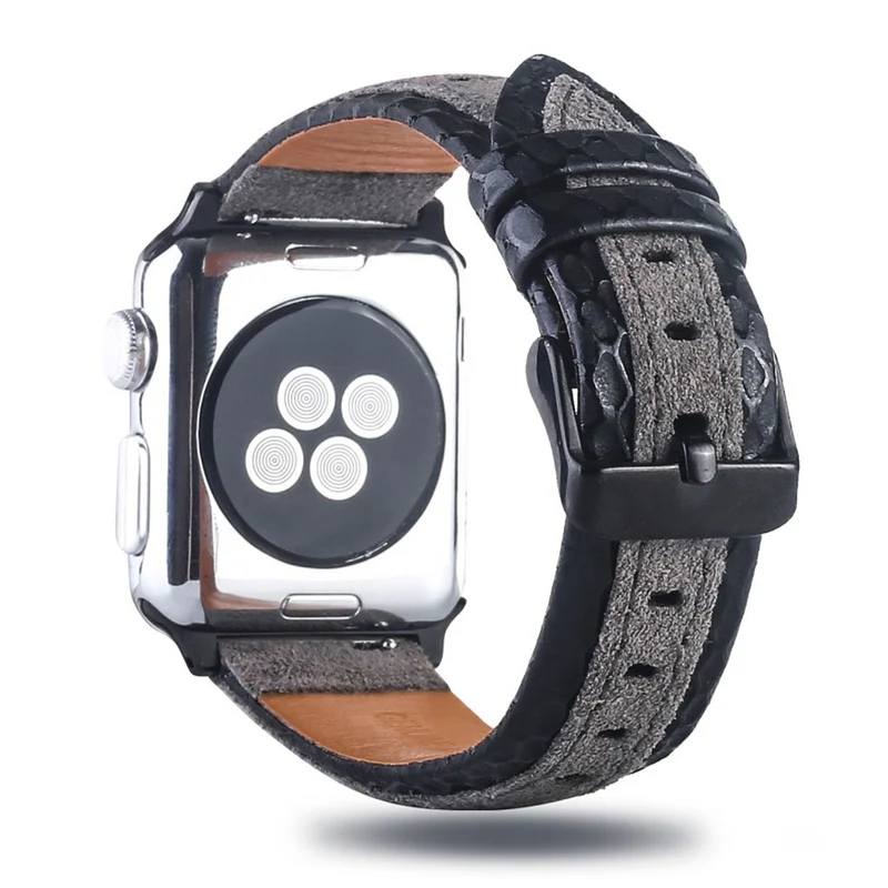 Sehr haltbar Apple Watch Series 4 40mm Echtes Leder armband