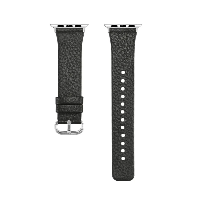 Exquisit Apple Watch Series 1-3 42mm Echtes Leder armband