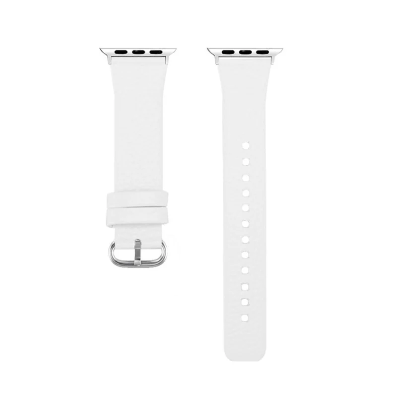 Exquisit Apple Watch Series 1-3 42mm Echtes Leder armband