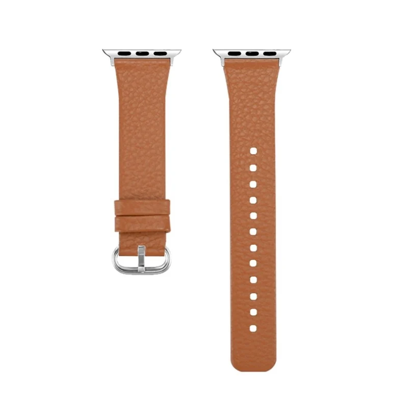 Exquisit Apple Watch Series 1-3 42mm Echtes Leder armband