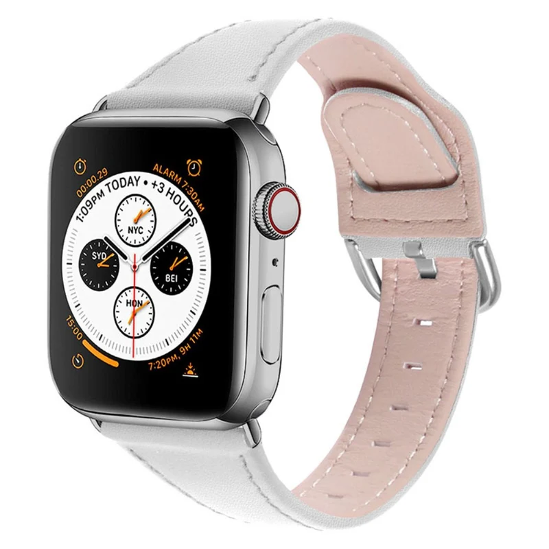 Sehr gut Apple Watch Series 7 45mm Echtes Leder armband