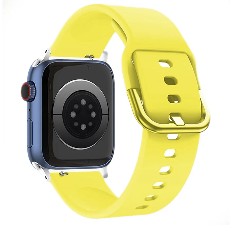 Elegant Apple Watch Series 7 41mm Silikon / TPU armband
