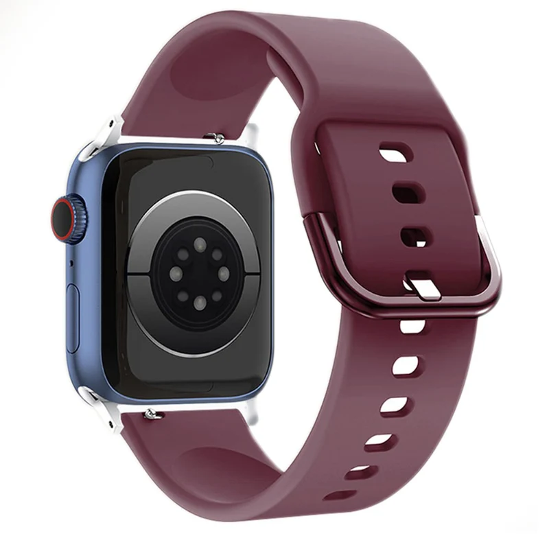 Elegant Apple Watch Series 7 41mm Silikon / TPU armband