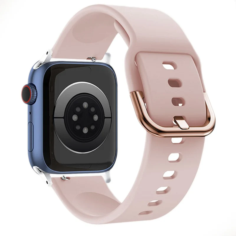 Elegant Apple Watch Series 7 41mm Silikon / TPU armband