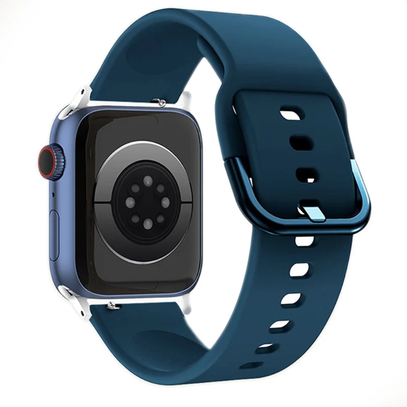 Elegant Apple Watch Series 7 41mm Silikon / TPU armband