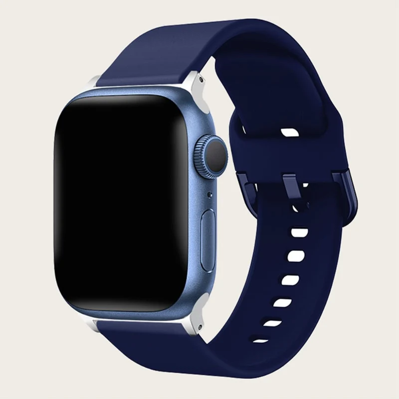 Elegant Apple Watch Series 7 41mm Silikon / TPU armband