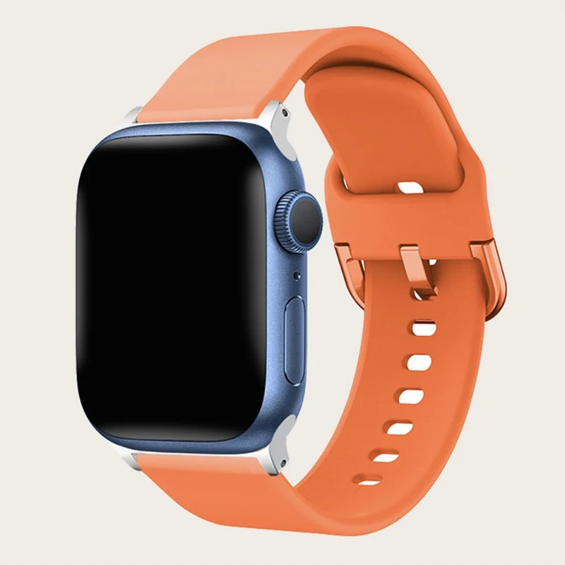 Elegant Apple Watch Series 7 41mm Silikon / TPU armband
