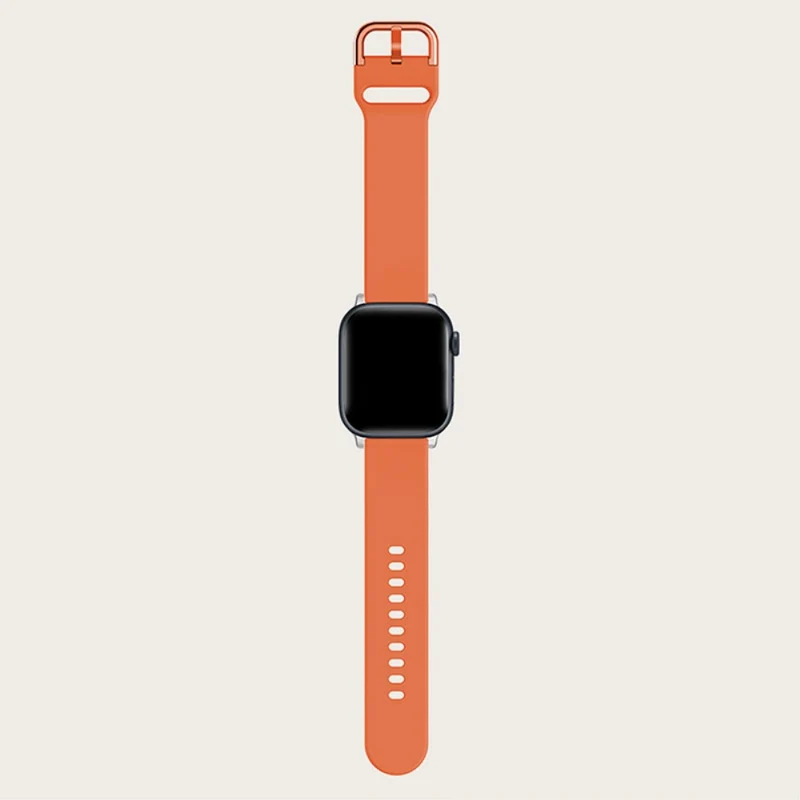 Elegant Apple Watch Series 7 41mm Silikon / TPU armband
