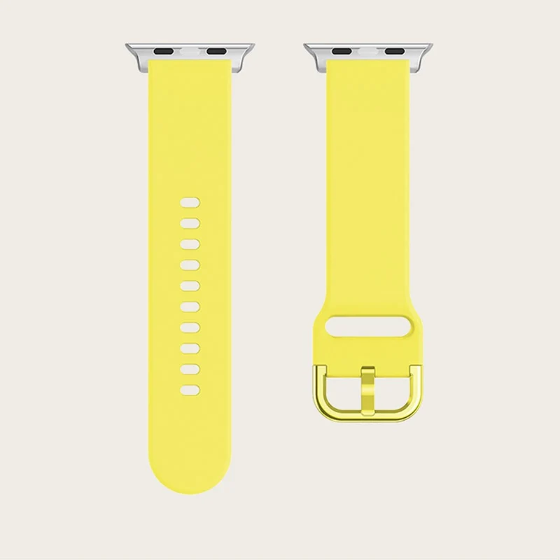 Elegant Apple Watch Series 7 41mm Silikon / TPU armband
