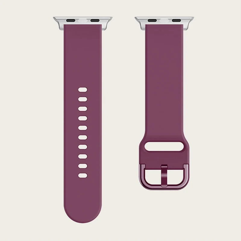 Elegant Apple Watch Series 7 41mm Silikon / TPU armband