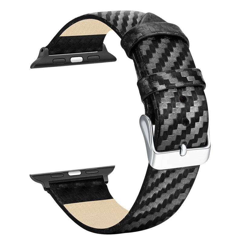Apple Watch Series 7 41mm Echtes Leder und Plastik armband