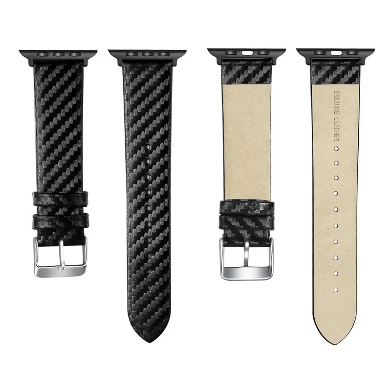 Apple Watch Series 7 41mm Echtes Leder und Plastik armband