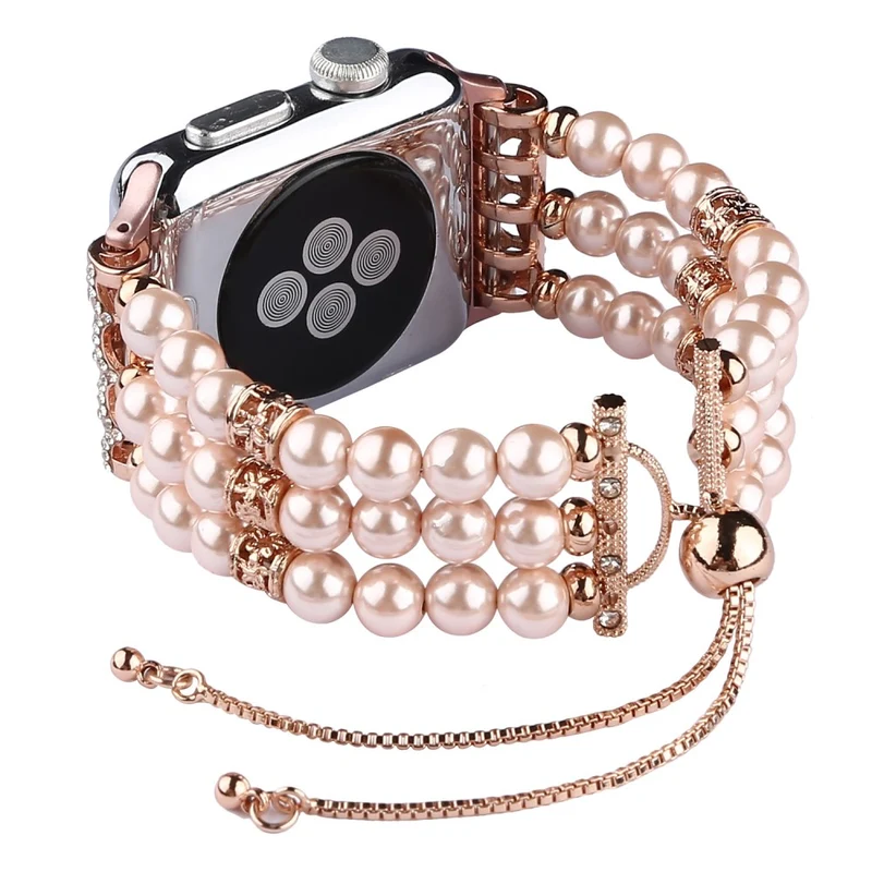 Absolut elegant Apple Watch Series 7 41mm Strass armband