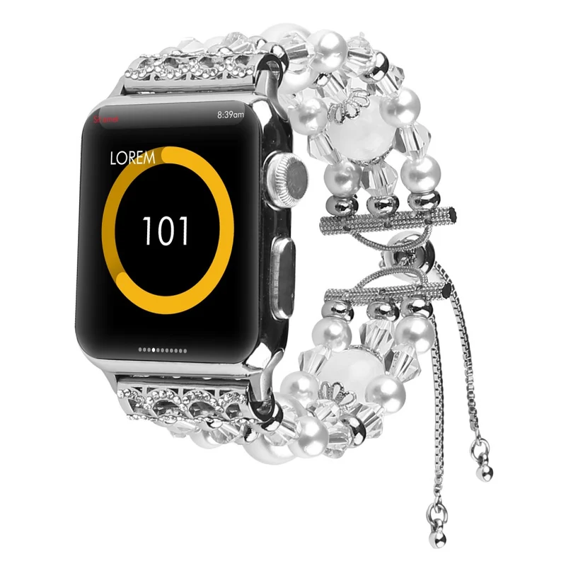 Absolut elegant Apple Watch Series 7 41mm Strass armband