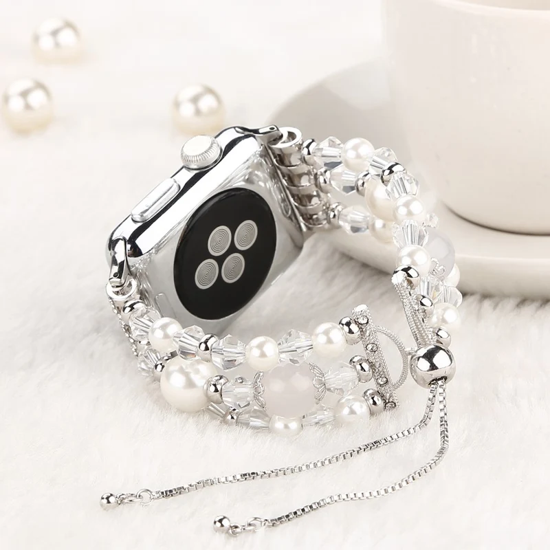 Absolut elegant Apple Watch Series 7 41mm Strass armband