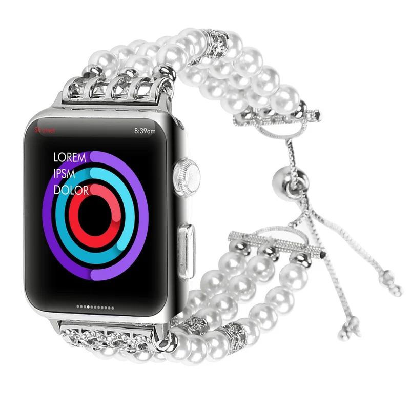 Absolut elegant Apple Watch Series 7 41mm Strass armband