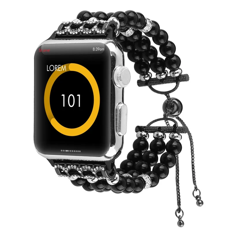 Absolut elegant Apple Watch Series 7 41mm Strass armband