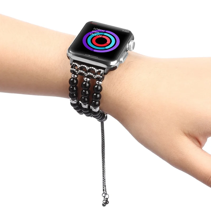 Absolut elegant Apple Watch Series 7 41mm Strass armband