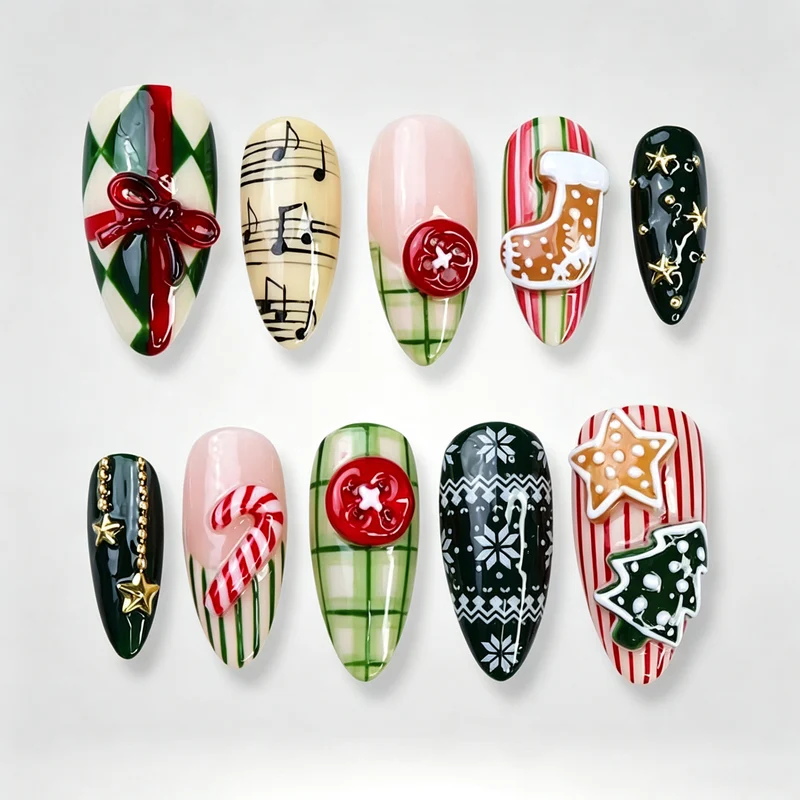 Urlaubs-themed Nagelkunst Set