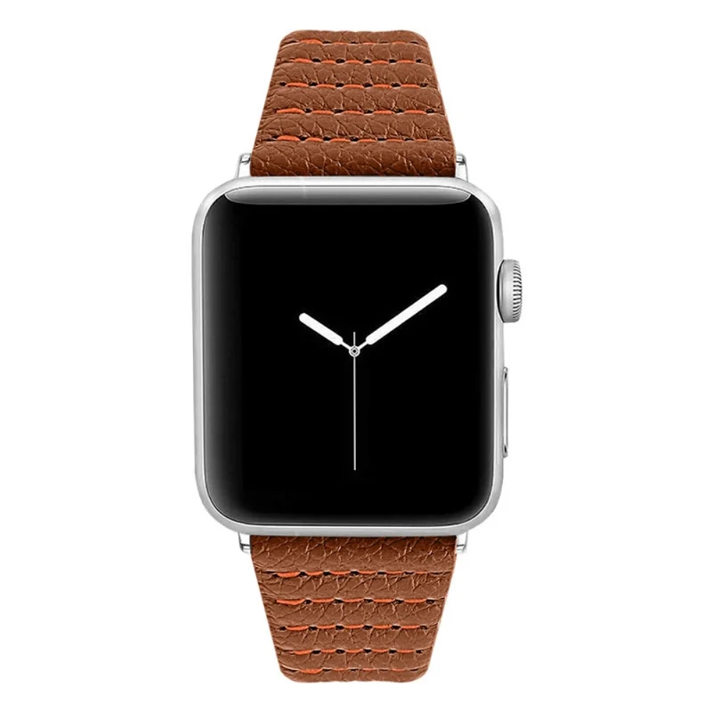 Absolut cool Apple Watch Series 7 45mm Echtes Leder armband