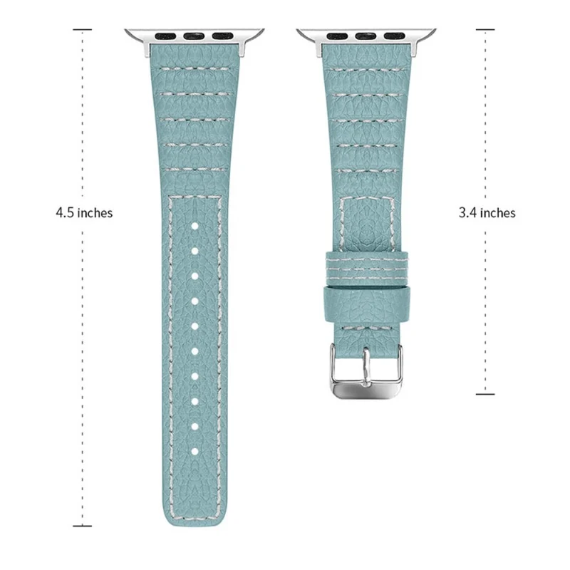 Absolut cool Apple Watch Series 7 45mm Echtes Leder armband
