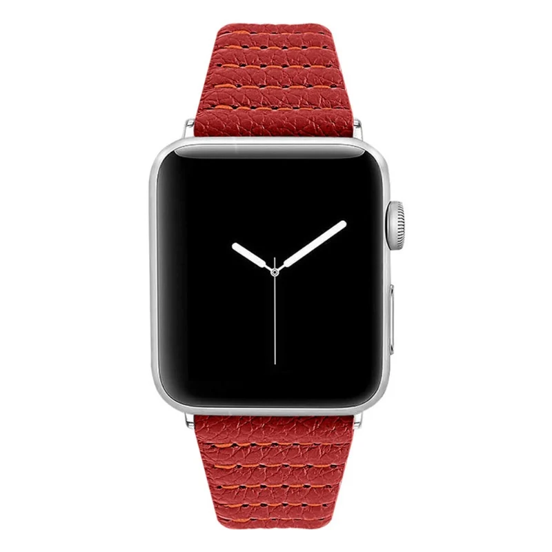 Absolut cool Apple Watch Series 7 45mm Echtes Leder armband