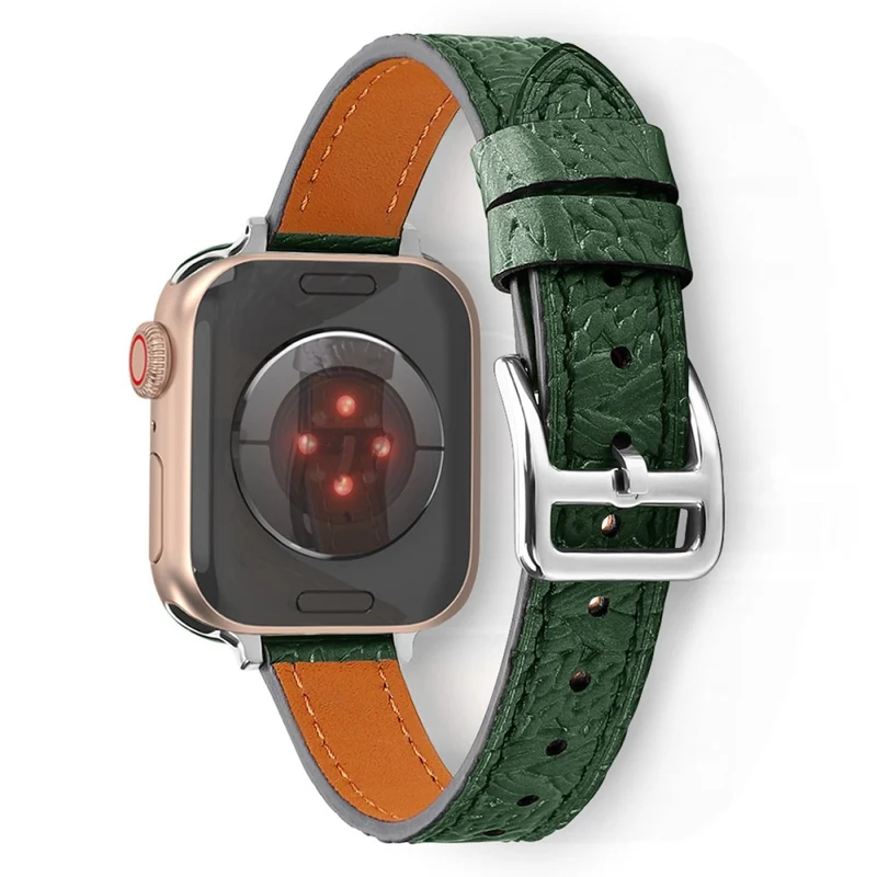 Super cool Apple Watch Series 7 41mm Echtes Leder armband