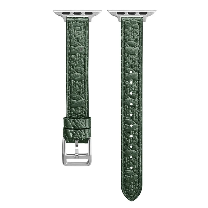 Super cool Apple Watch Series 7 41mm Echtes Leder armband