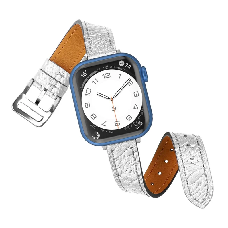 Super cool Apple Watch Series 7 41mm Echtes Leder armband