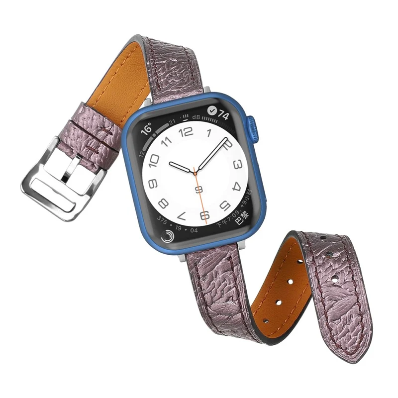 Super cool Apple Watch Series 7 41mm Echtes Leder armband