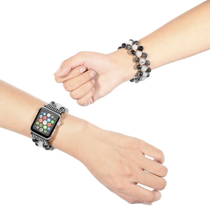 Unglaublich robust Apple Watch Series 7 41mm Strass armband
