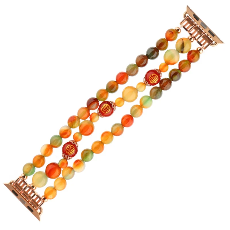 Unglaublich robust Apple Watch Series 7 41mm Strass armband