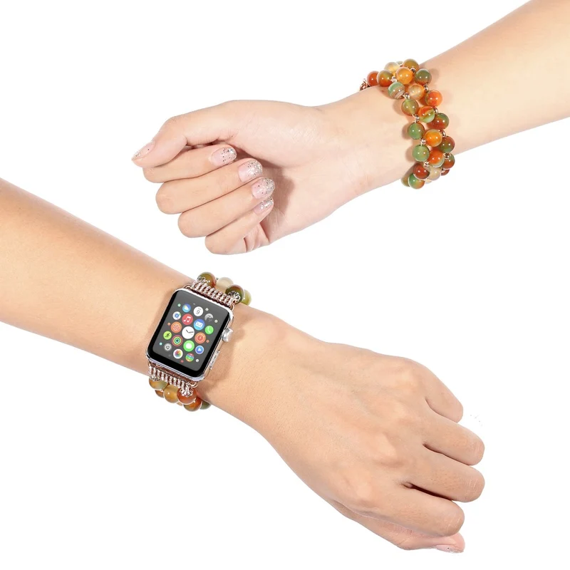 Unglaublich robust Apple Watch Series 7 41mm Strass armband