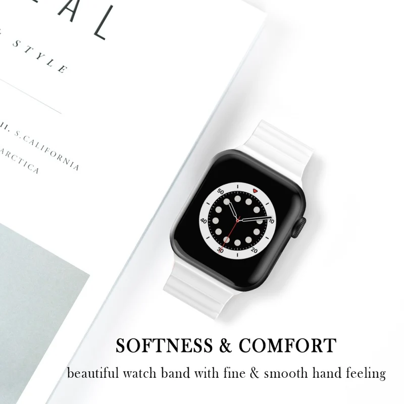 Sehr cool Apple Watch Series 7 41mm Silikon / TPU armband