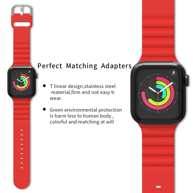 Sehr cool Apple Watch Series 7 41mm Silikon / TPU armband
