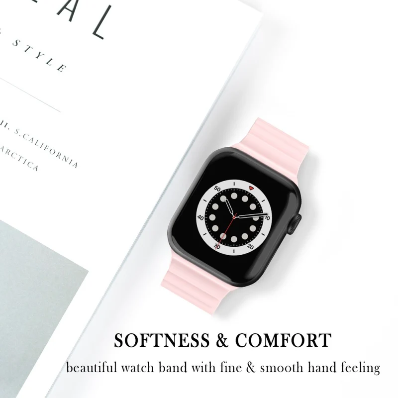 Sehr cool Apple Watch Series 7 41mm Silikon / TPU armband
