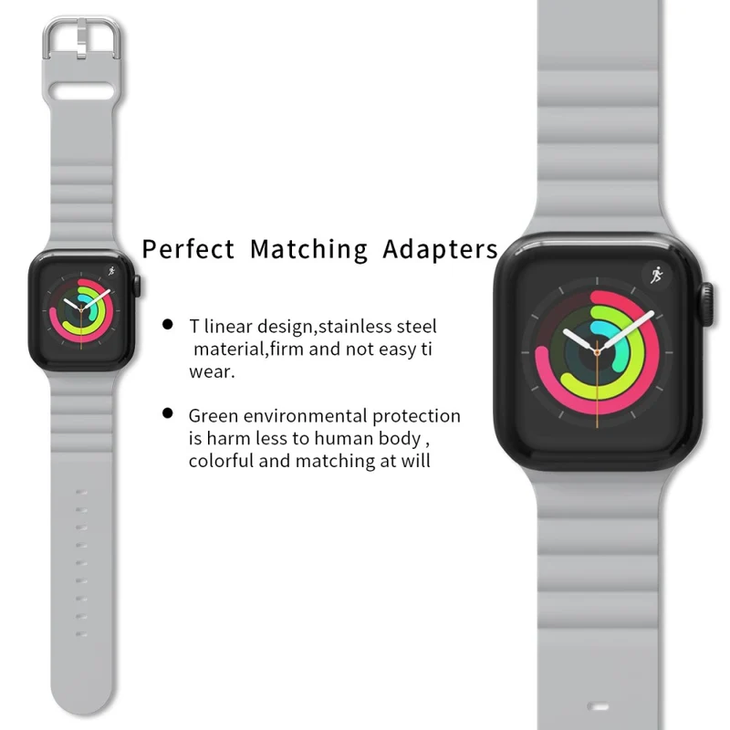 Sehr cool Apple Watch Series 7 41mm Silikon / TPU armband