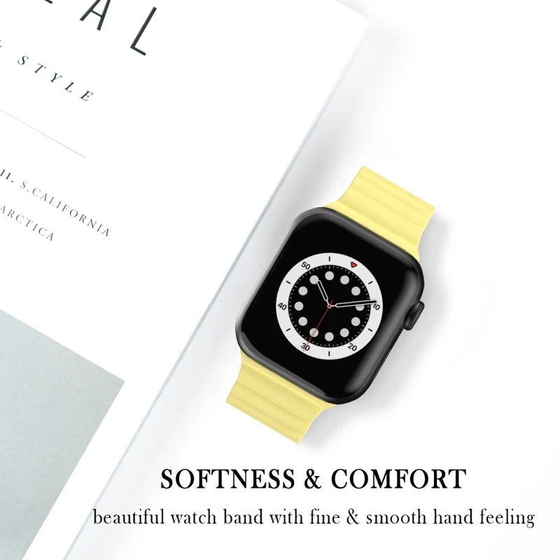 Sehr cool Apple Watch Series 7 41mm Silikon / TPU armband